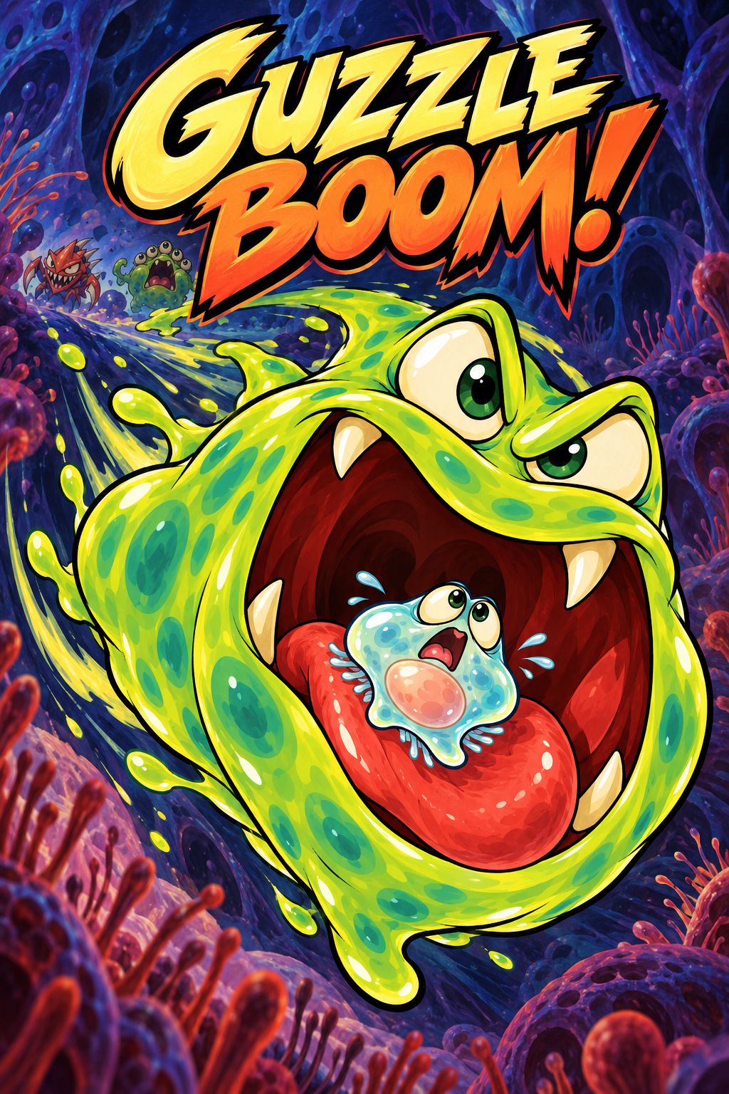 Guzzle Boom! · Arte del juego